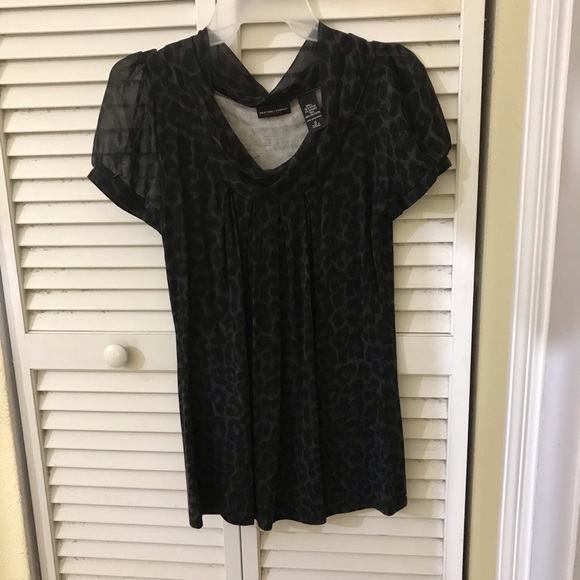 New York and Co ,Leopard print , Gray ,small - Picture 2 of 8
